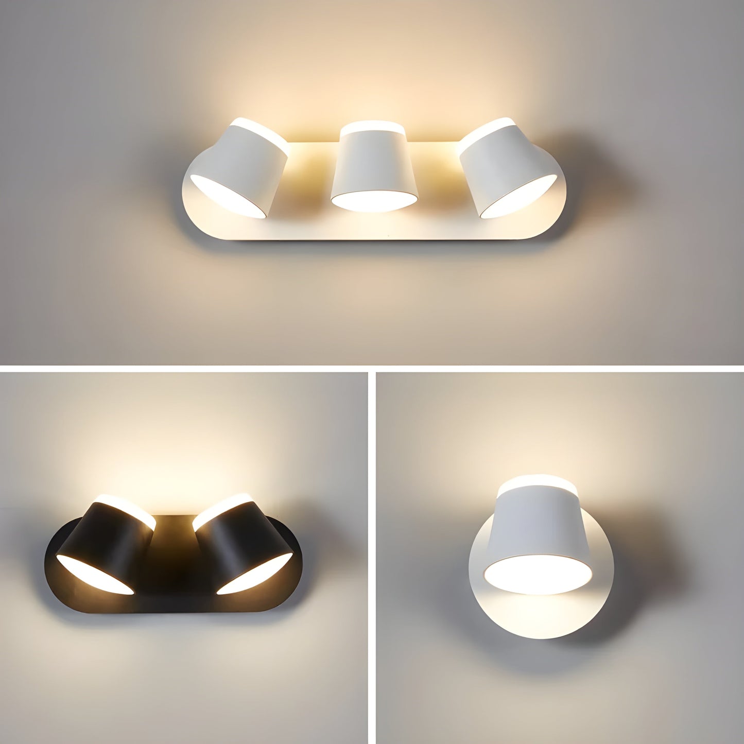 Garduru Light – Einstellbare 360-Grad-LED-Wandleuchte