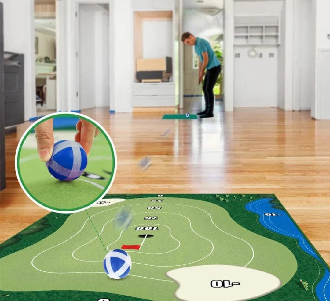 Garduru - Indoor-Golfspiel für Spaß & Training Zuhause