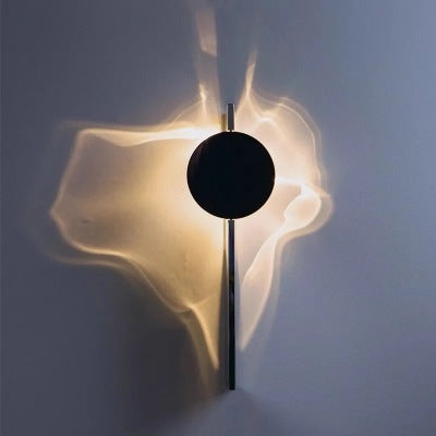 Ripple Radiance Edelstahl Wandleuchte