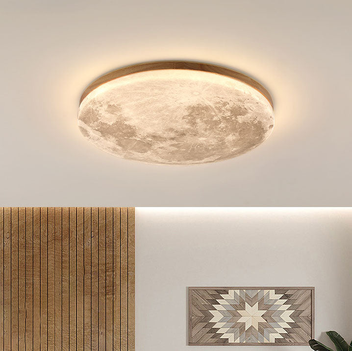 Royaleva Nordic Moon LED Deckenleuchte - Modern minimalistischer Einbau
