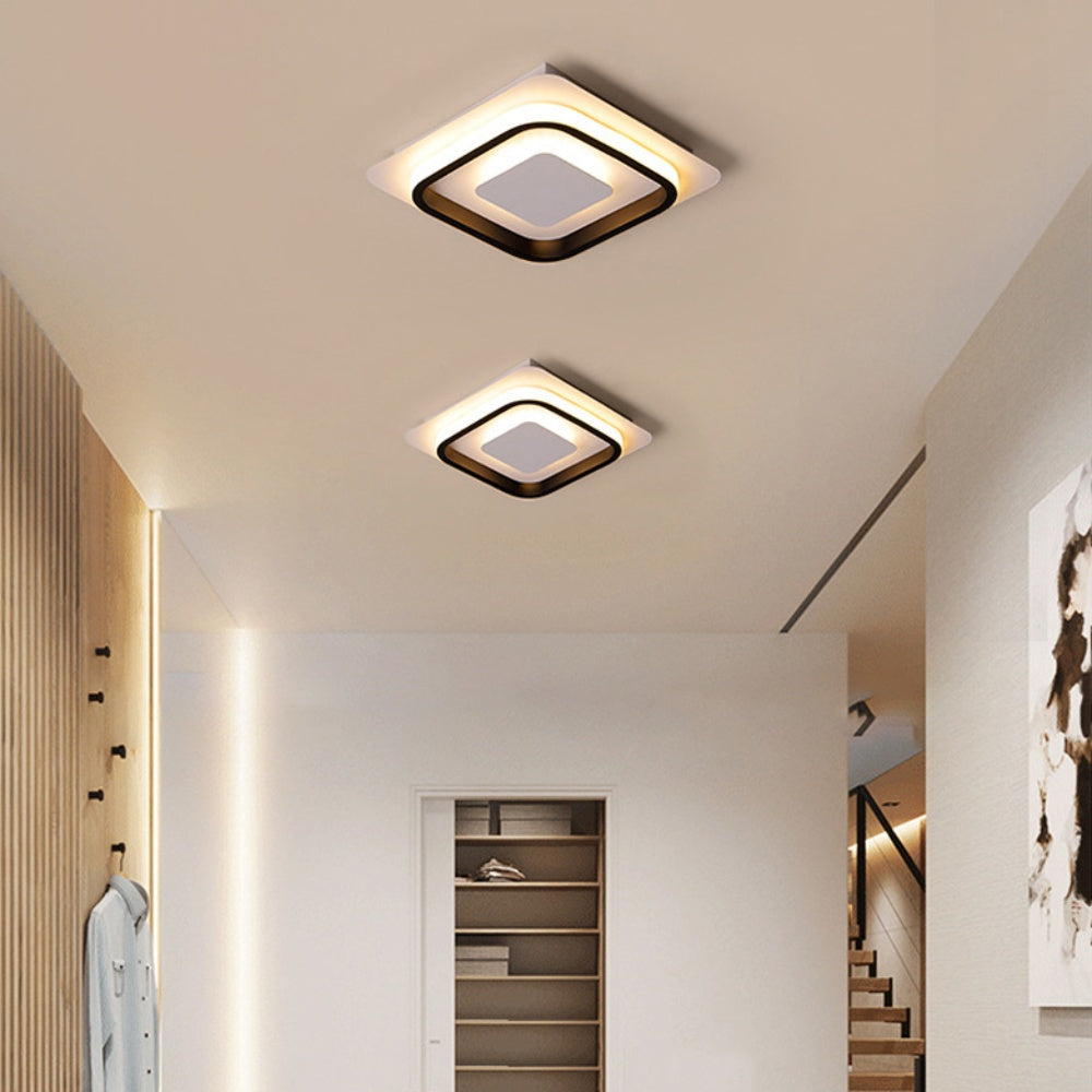LED Deckenleuchte Moderne Geometrische Deckenmontage