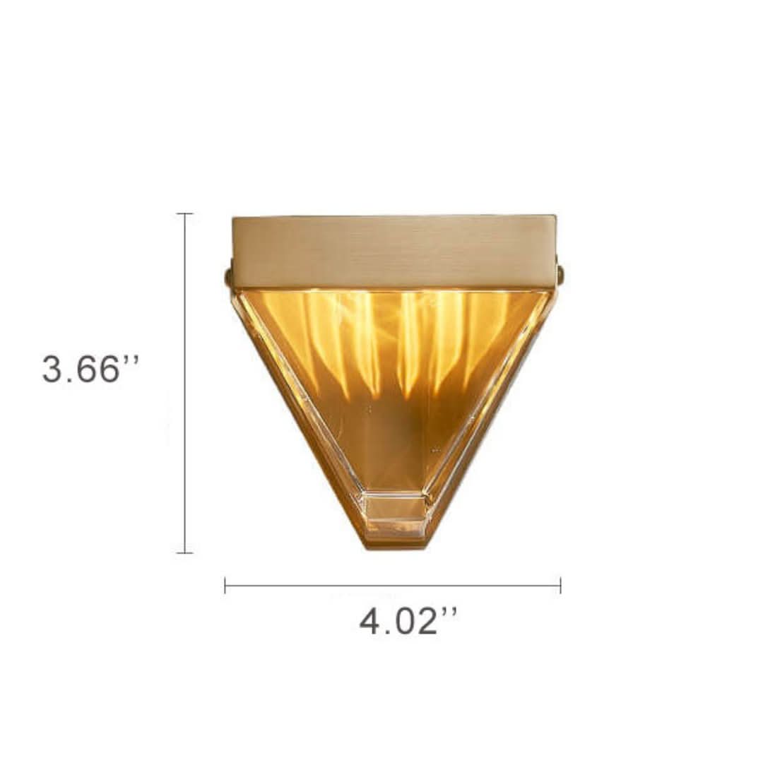 Garduru - Moderne LED-Wandlampe mit geometrischem Design & energiesparender Technologie