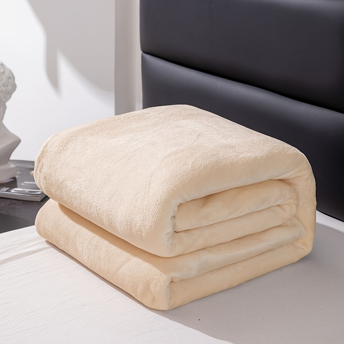 Garduru Flanellplaid – Kuschelige Decke für Sofa & Reisen
