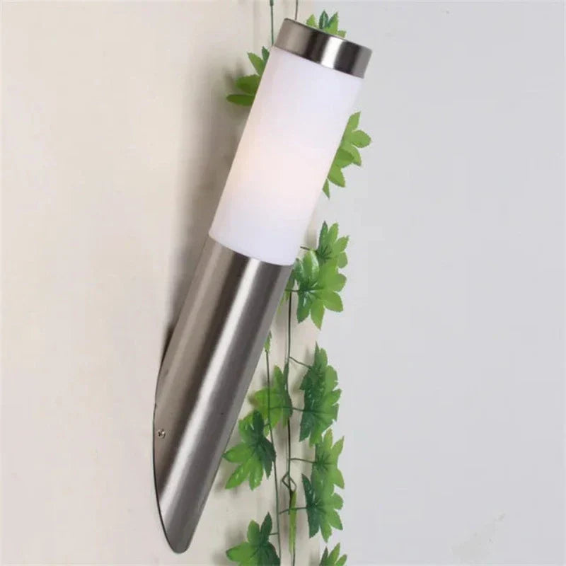 Garduru - Moderne LED-Außenwandlampe aus Edelstahl, Wetterfest & Energiesparend