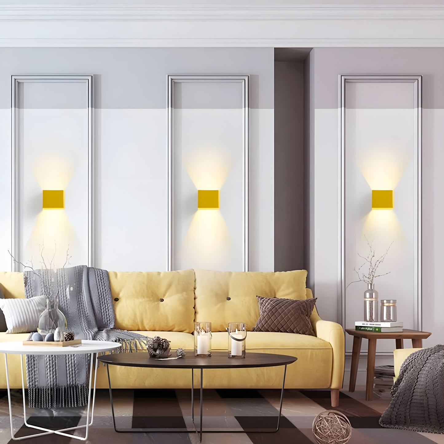 Garduru Light - Moderne Quadratische LED-Wandleuchte