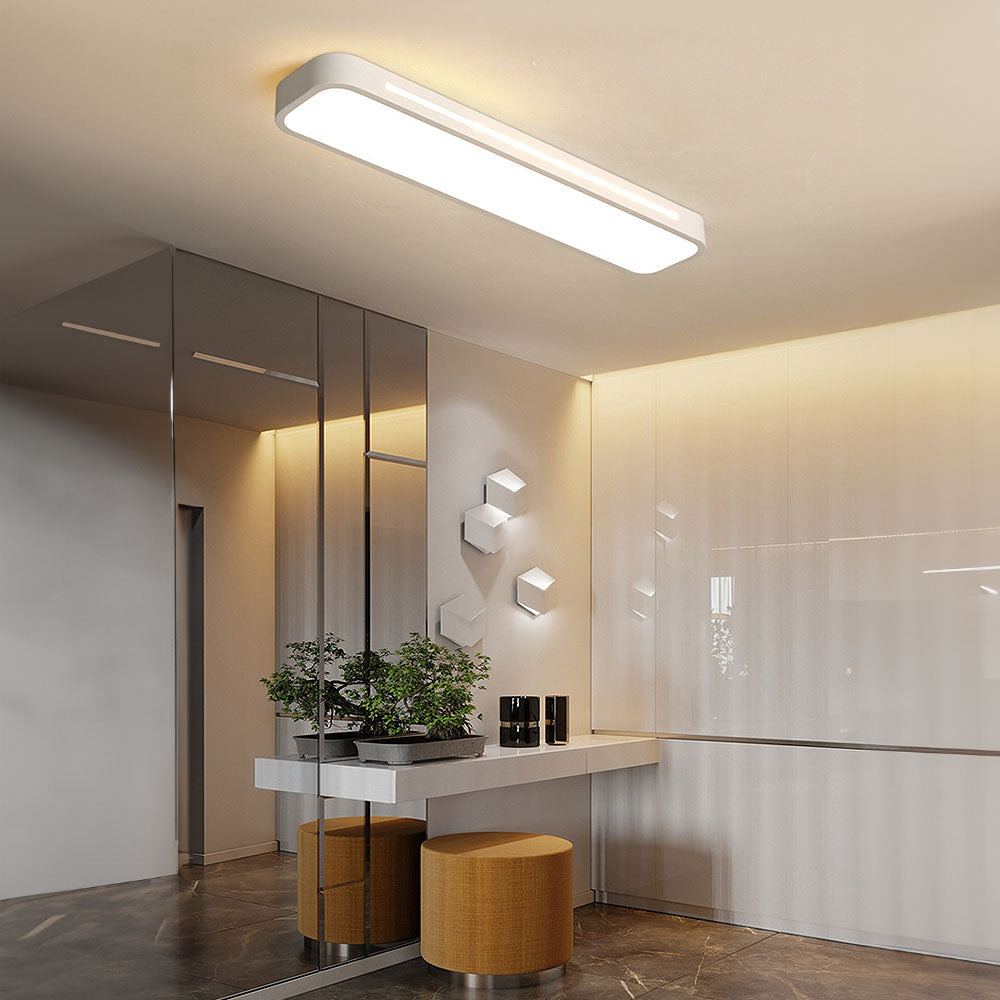 Nordic Minimalist Lange LED Deckenleuchte
