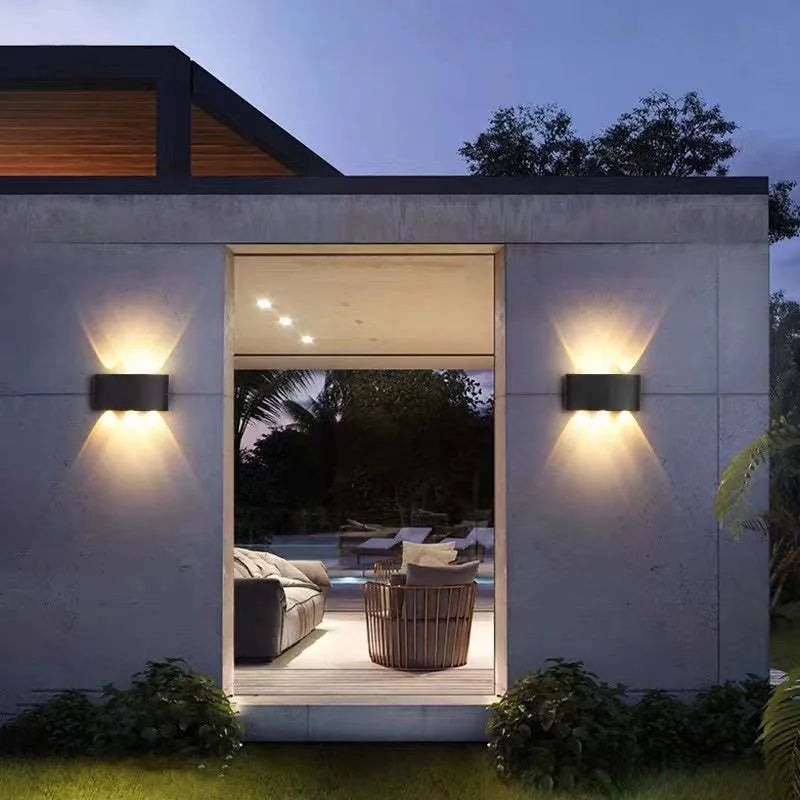 Wandleuchte Modern Weiß LED Wasserdichte Lampe