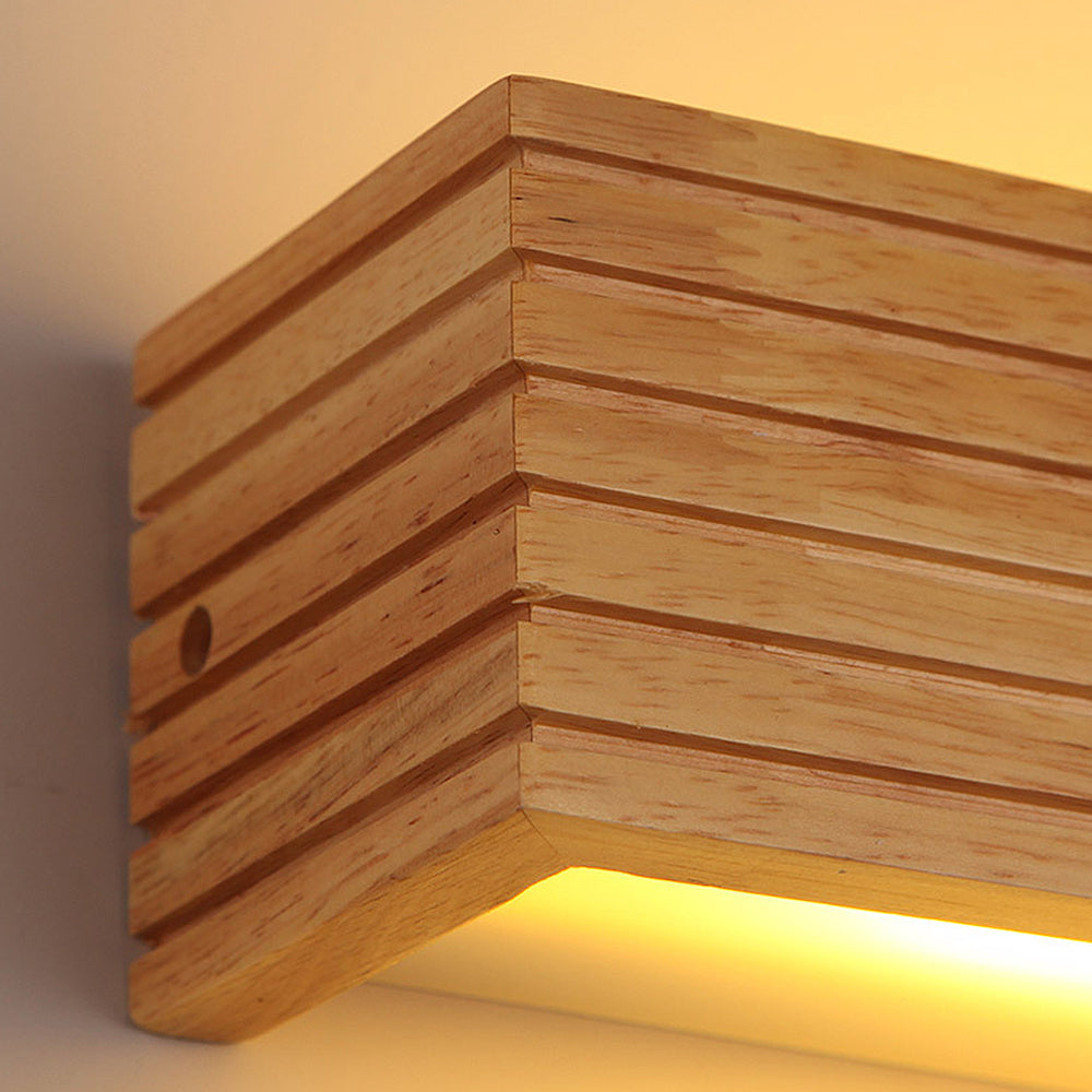 Wandleuchte Modern Holz LED Leuchte