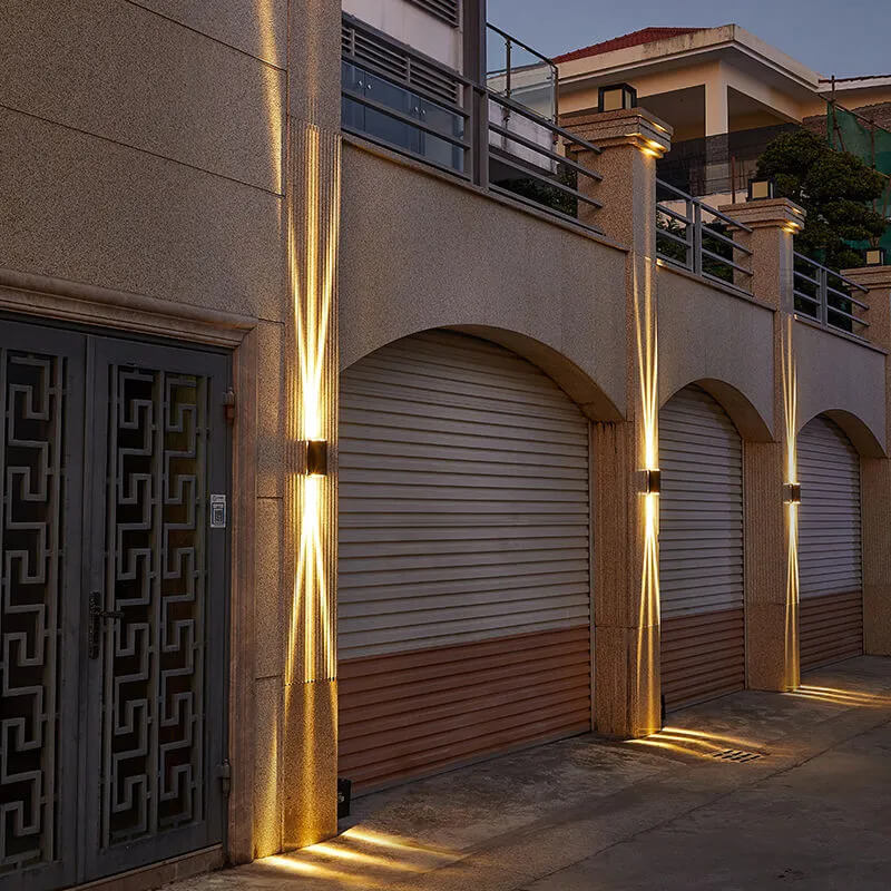 Moderne wasserdichte LED-Design-Außenwandleuchte