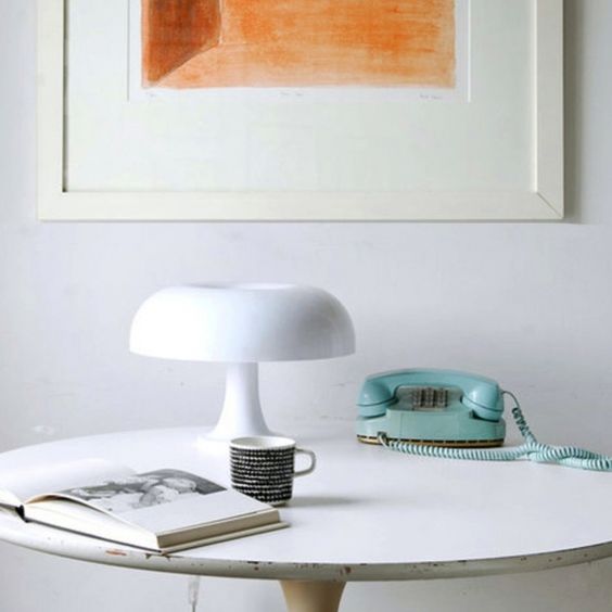 Portable Luxuriöse Pilz-Fell Lampe mit Sensor | ShroomLux