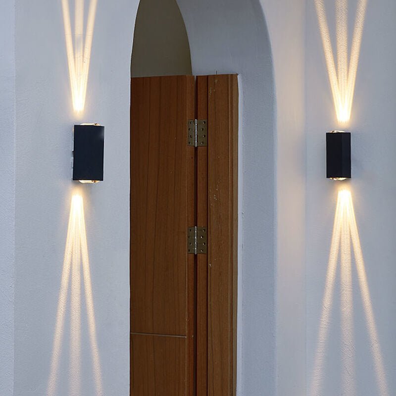 Moderne wasserdichte LED-Design-Außenwandleuchte