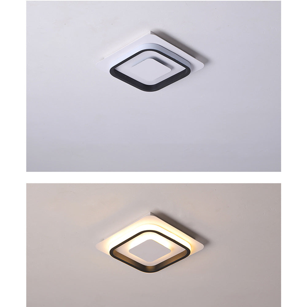 LED Deckenleuchte Moderne Geometrische Deckenmontage