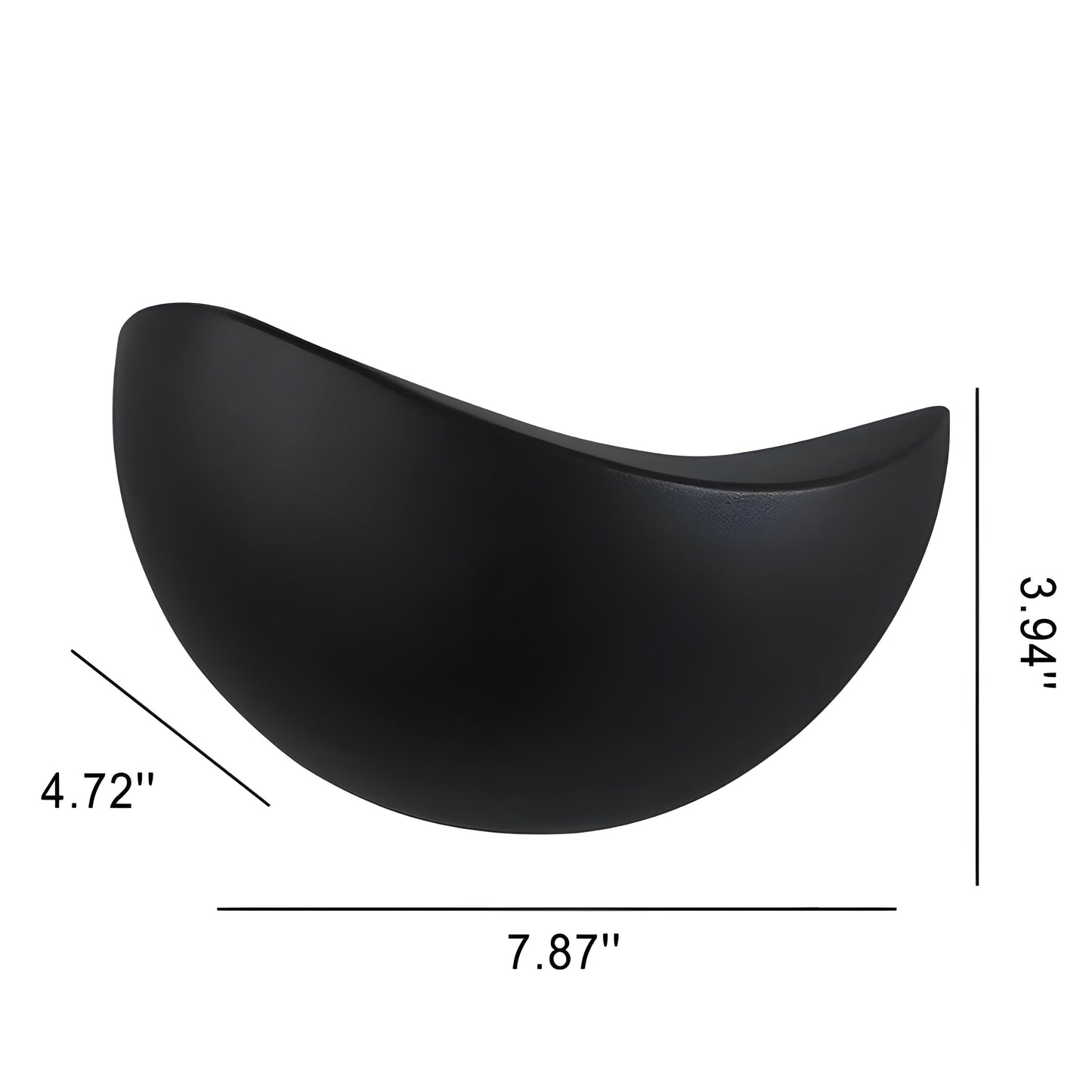 Garduru Light - Minimalistische halbkreisförmige LED-Wandleuchte