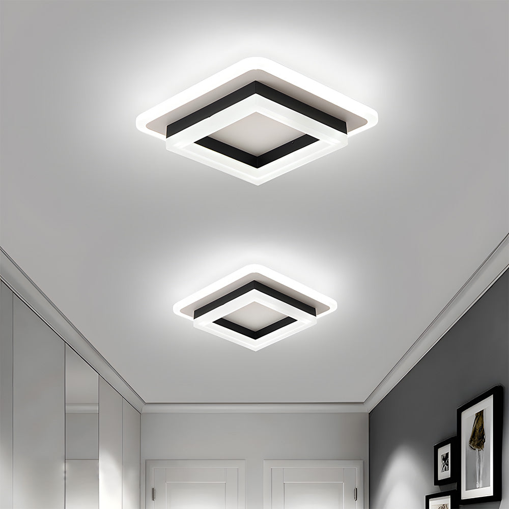 Deckenleuchte Modern Quadrat LED Einbauleuchte