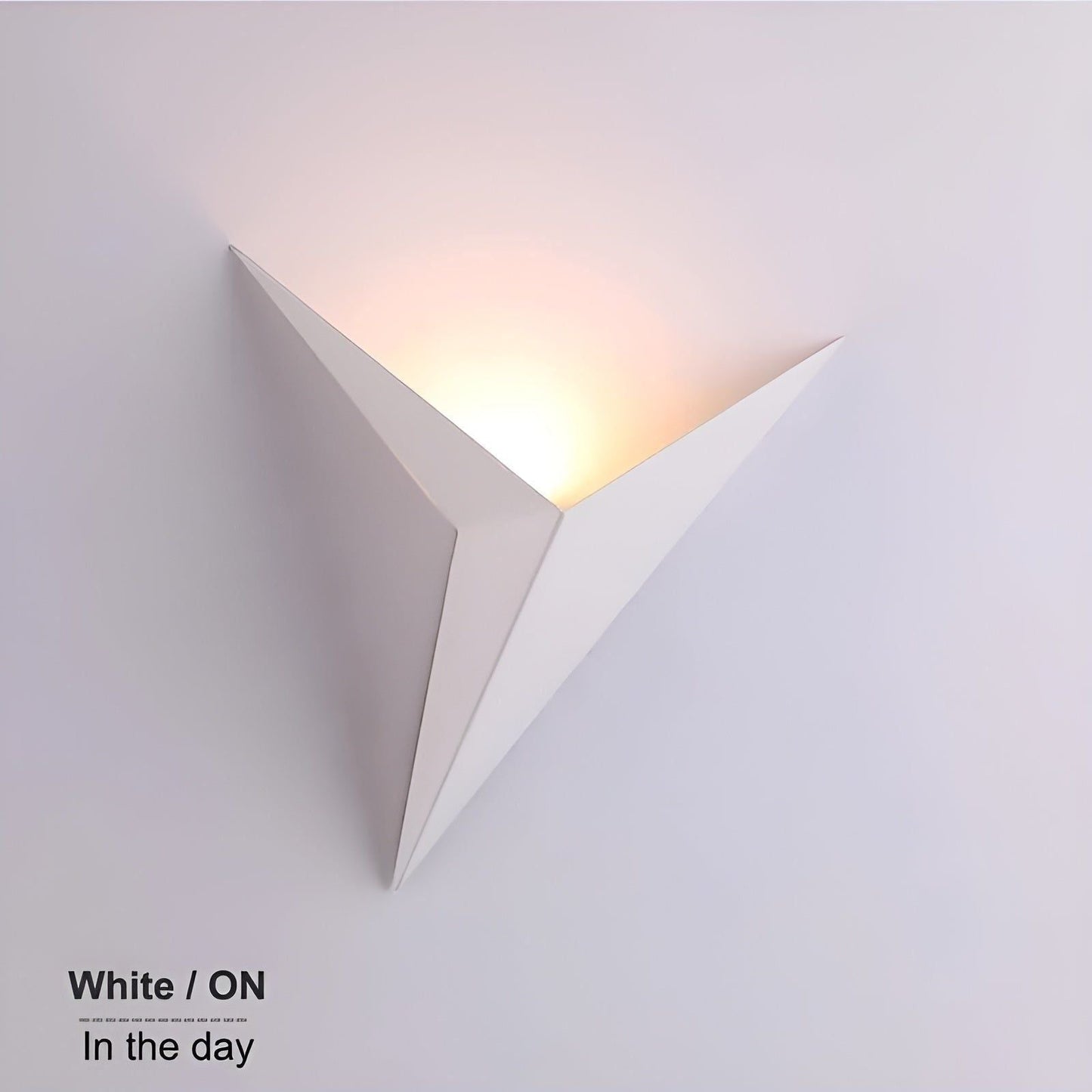 Garduru Light - Minimalistische Origami-Dreiecksform LED-Wandlampen