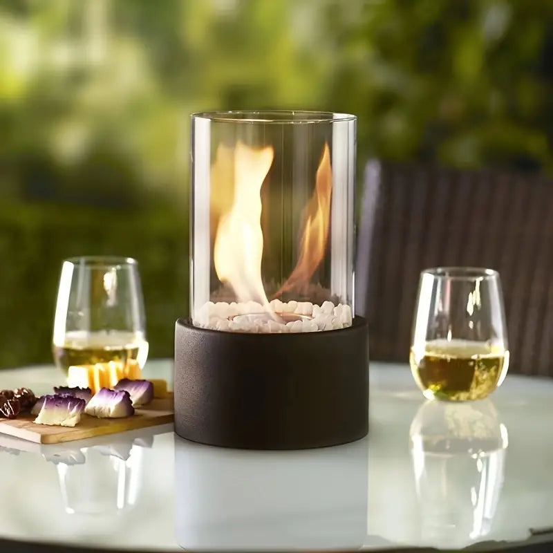 Bioethanol Tischfeuer Glas Kaminheizer