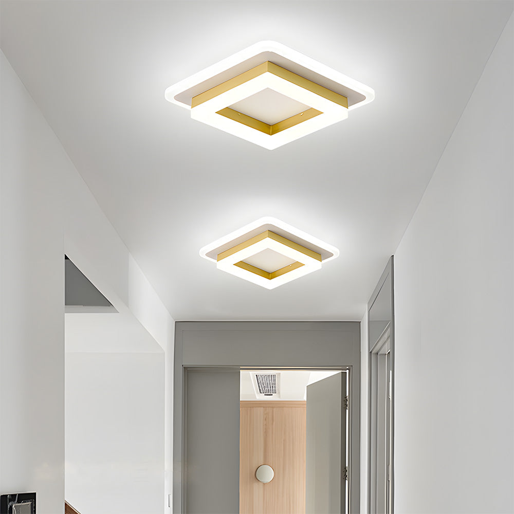 Deckenleuchte Modern Quadrat LED Einbauleuchte