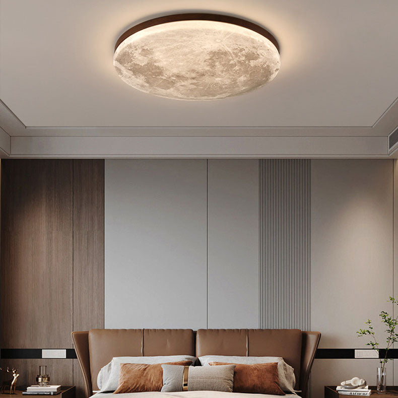 Royaleva Nordic Moon LED Deckenleuchte - Modern minimalistischer Einbau