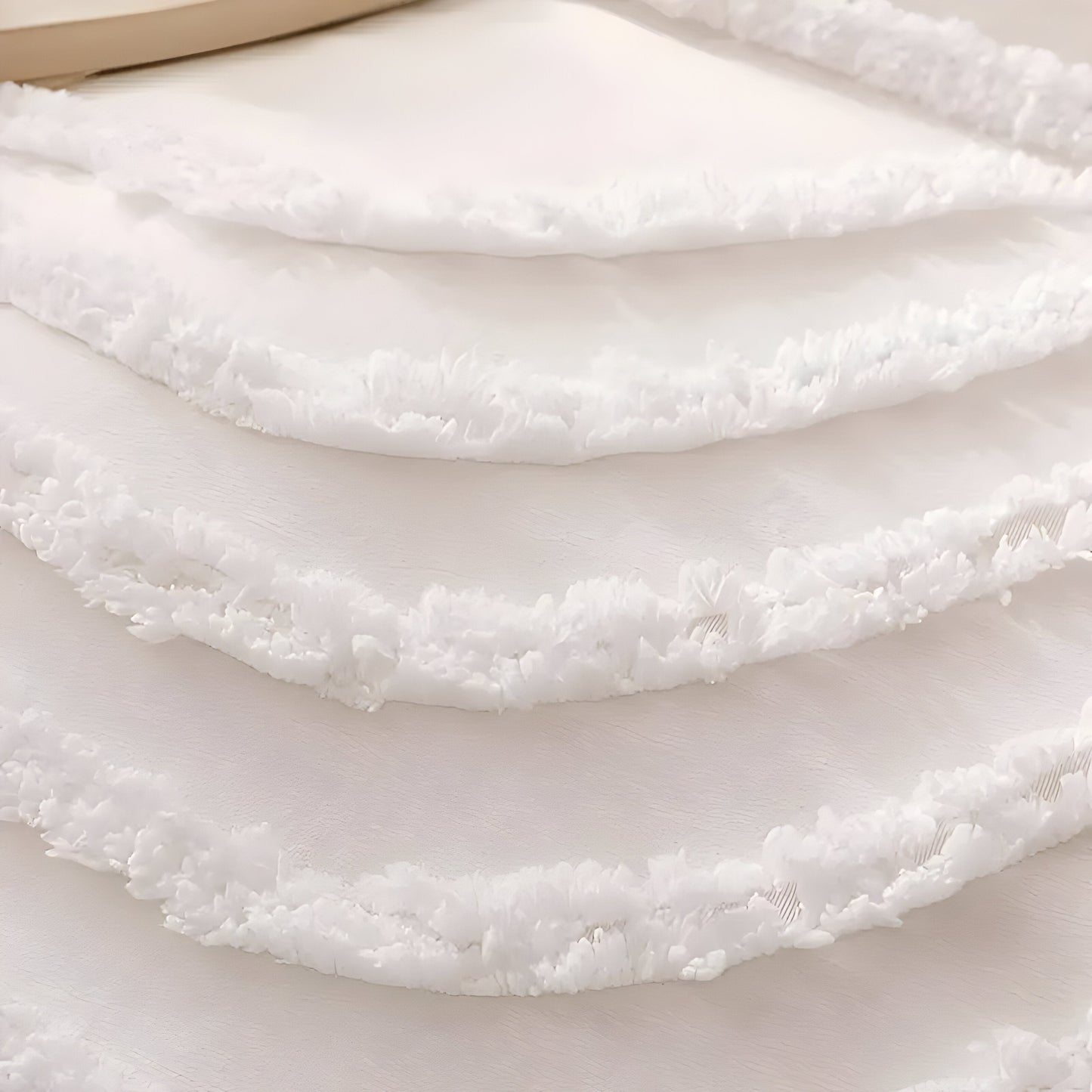 Garduru Duvet Set - 3pcs Luxus Streifen Schnitt Bettbezug