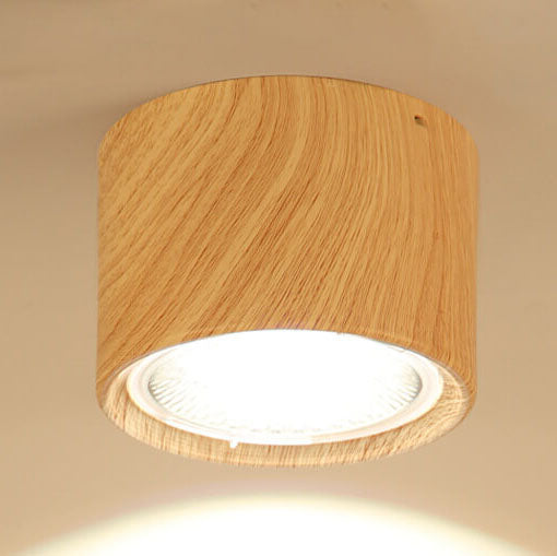 Garduru - Nordischer Zylinderschwenkspot LED Deckenlampe für flache Montage