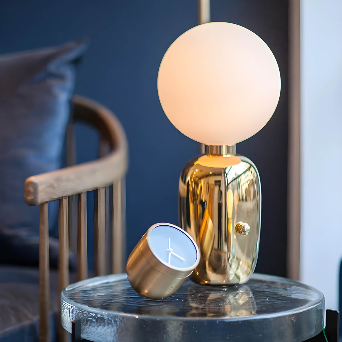 Garduru - Minimalistische LED-Tischlampe mit Warmer Ambienteleuchte