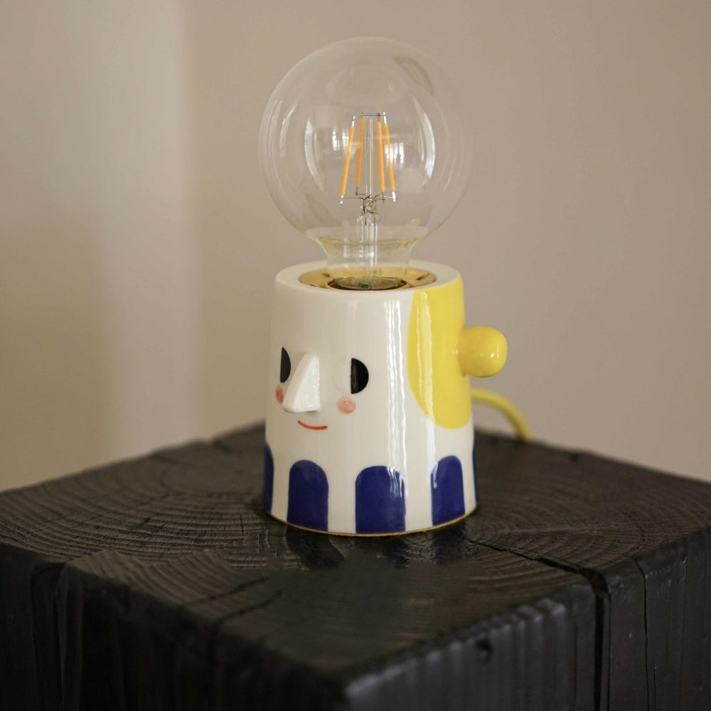 Handgemachte Keramische Nachttischlampe