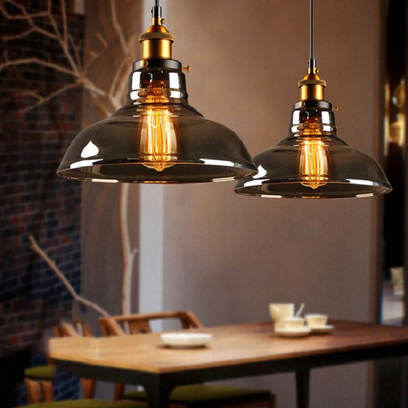 Garduru Glas-Pendelleuchte | Vintage-Stil