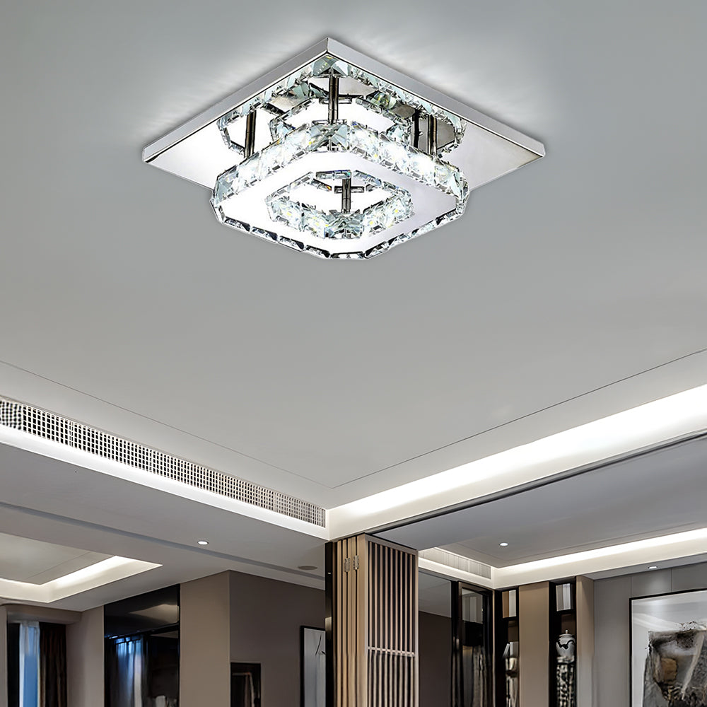Deckenleuchte Kristall LED Modern Flush Fixture