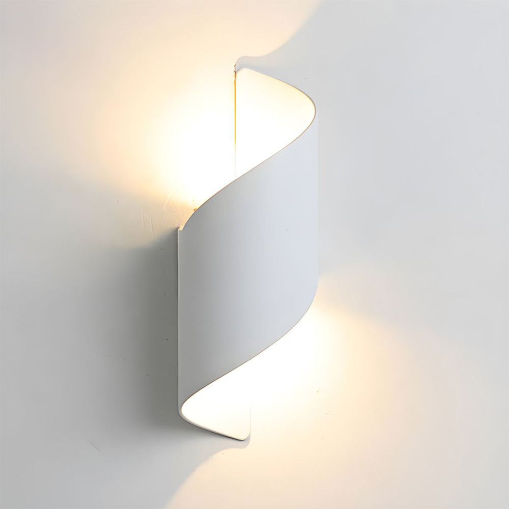 LED-Wandlampe mit minimalistischem Aluminiumdesign