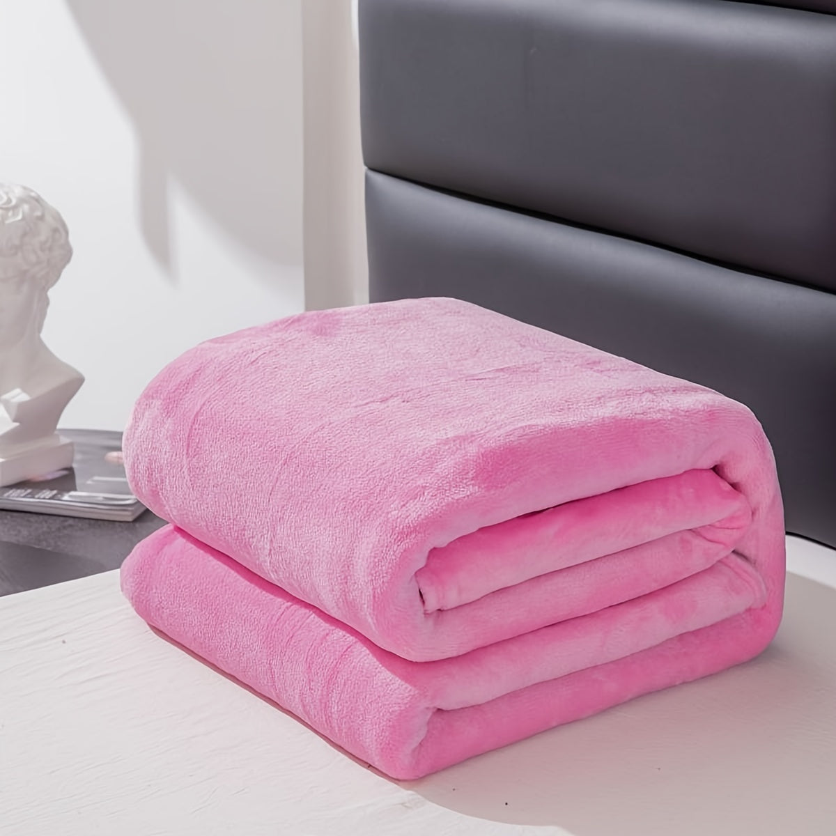 Garduru Flanellplaid – Kuschelige Decke für Sofa & Reisen