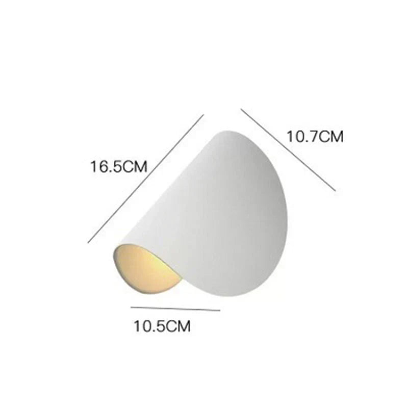 Moderne Farbige LED-Wandleuchte im Stilvollen Design