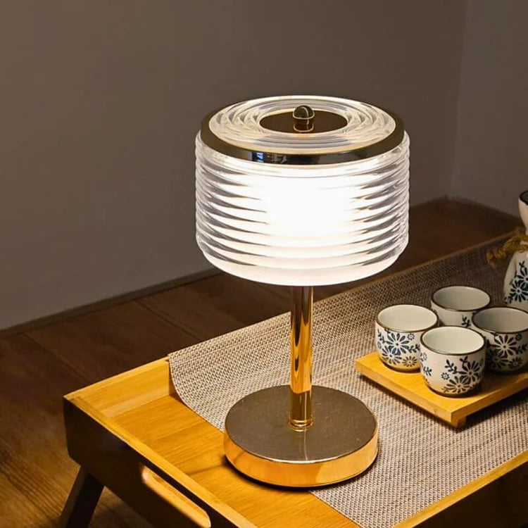 Garduru Crystal Ring Tischlampe – Ein Zeichen der Raffinesse