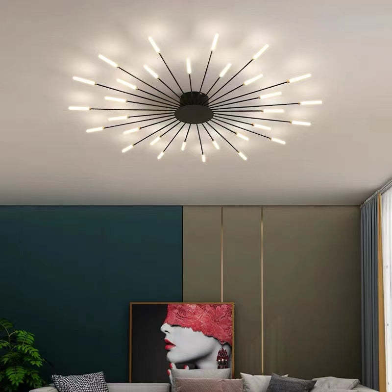 Suspension ASTRALIS Nordic New Fireworks – Moderne und Minimalistische Lampe für das Wohnzimmer