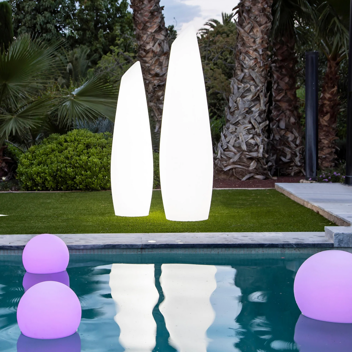 Gartenlichter Außen LED Kugellampe