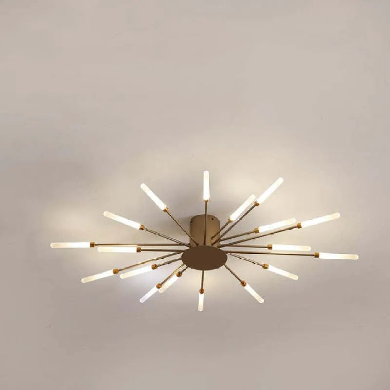 Deckenleuchte modernes Metall LED Kronleuchter