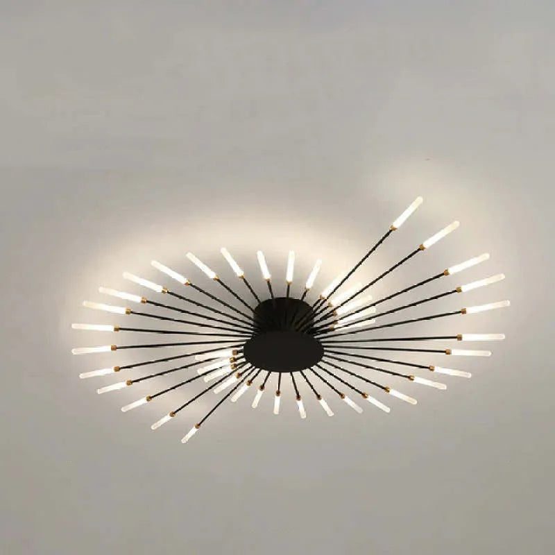 Deckenleuchte modernes Metall LED Kronleuchter