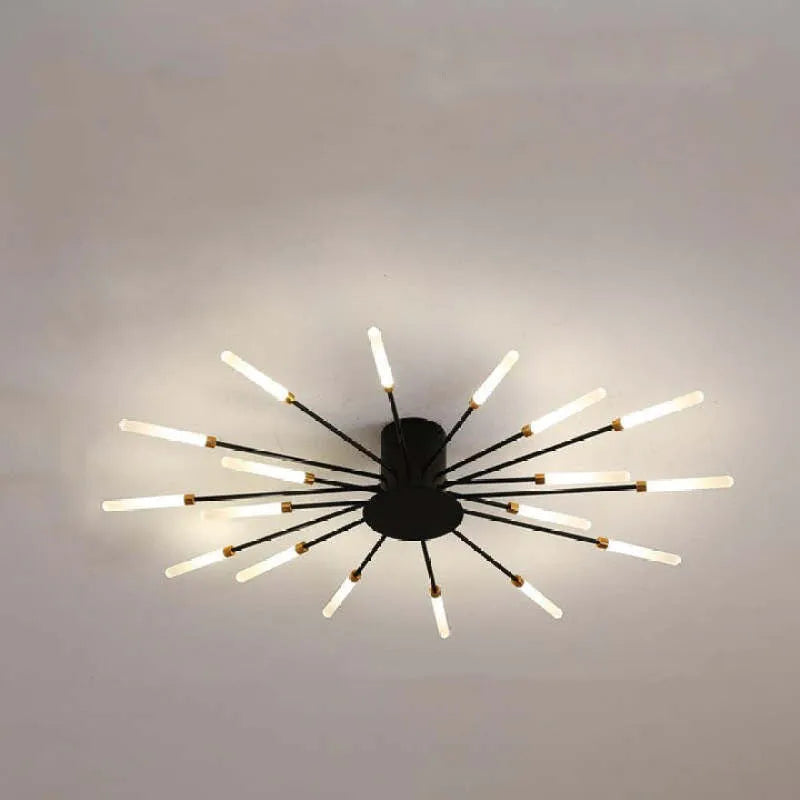 Deckenleuchte modernes Metall LED Kronleuchter