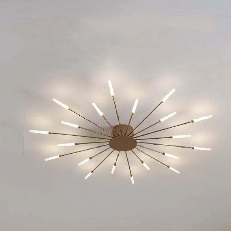 Deckenleuchte modernes Metall LED Kronleuchter