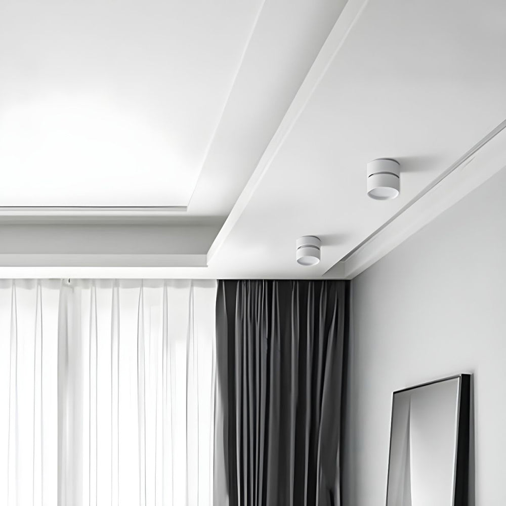 LED-Deckenleuchte mit verstellbarem Spotlichtkopf