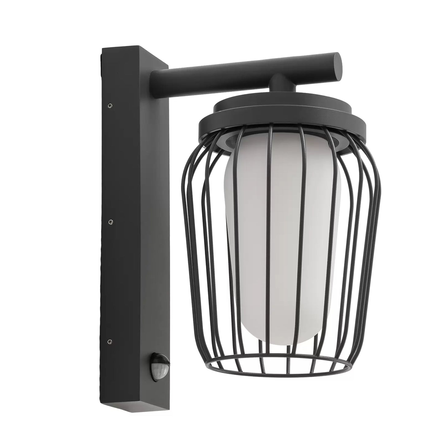Aluminium Bewegungsmelder Außenlampe für Haus und Garten Sicherheit