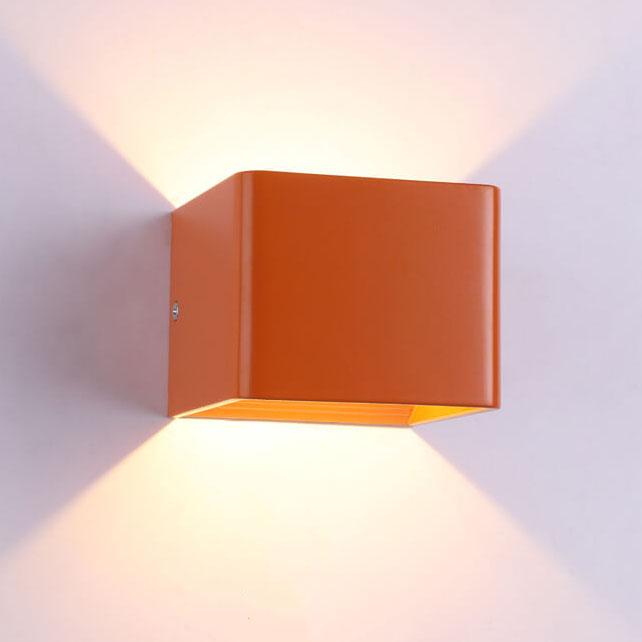 LuxorLight – Quadratische Aluminium LED Wandleuchte