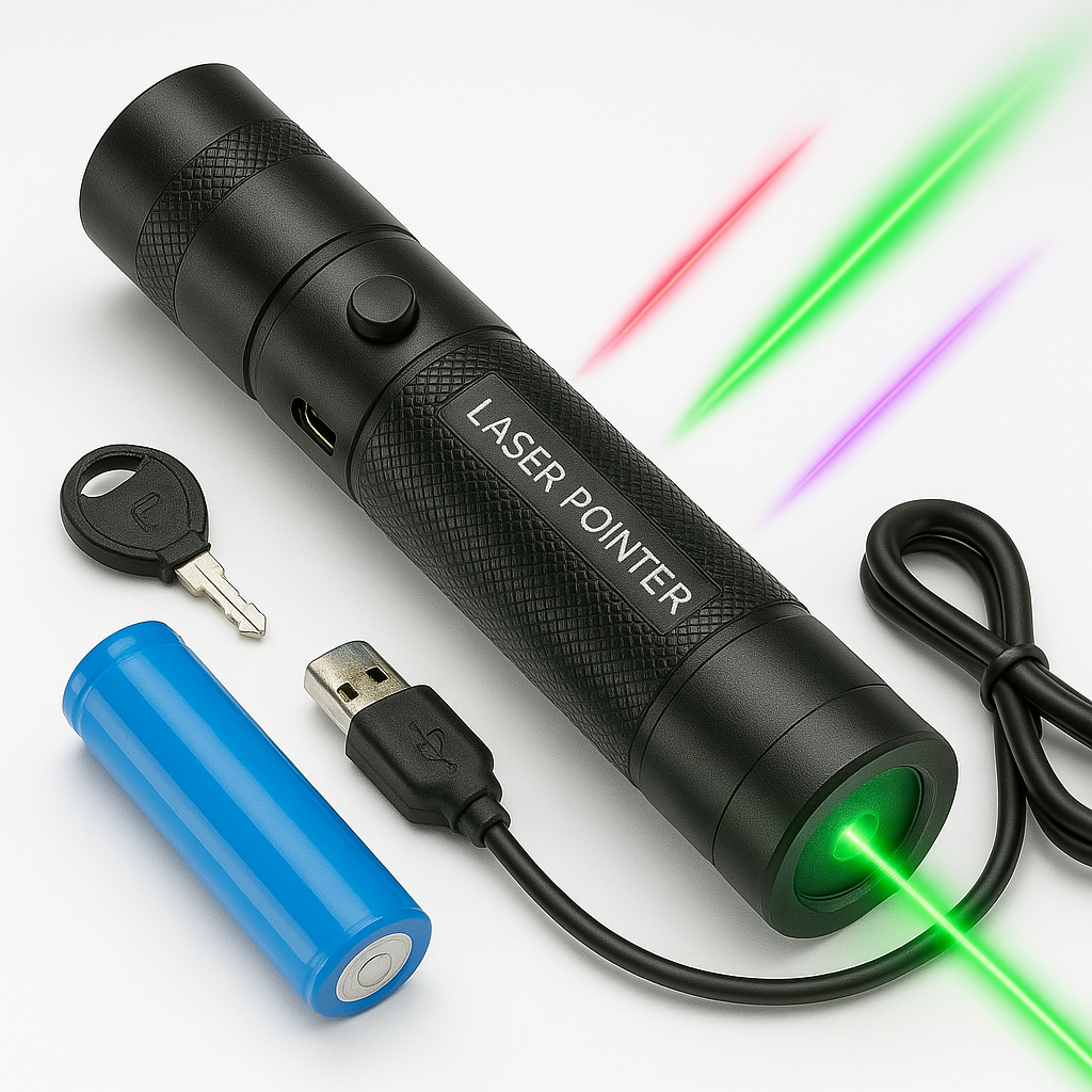 Laserpointer Langstrecke Einstellbar Aluminium