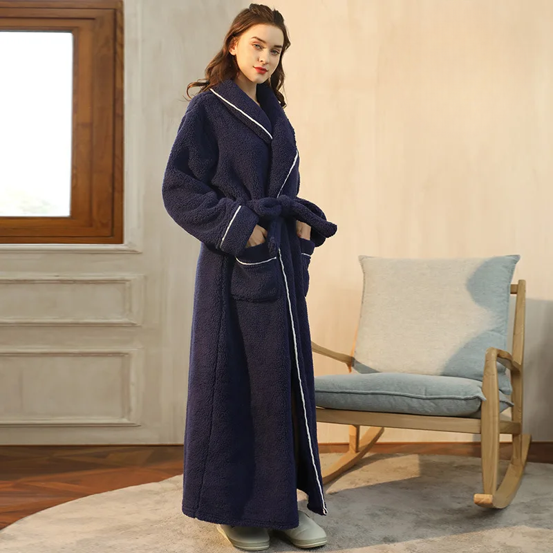 Winter Flanellbademantel | LumeCozy