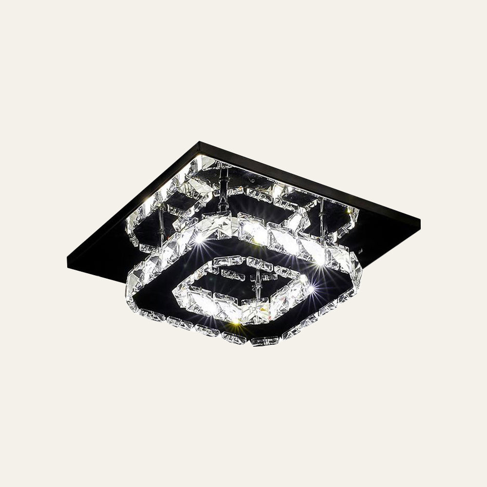 Deckenleuchte Kristall LED Modern Flush Fixture