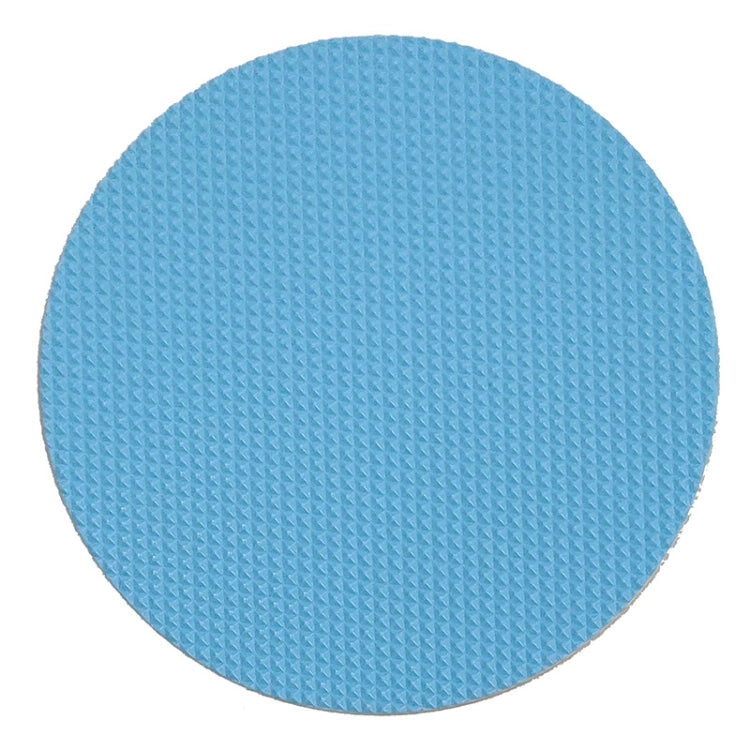 10er Set PEVA Badezimmer Rutschstopper – 8 cm Runde Anti-Rutsch-Sticker – Für Feuchte Oberflächen, Blau