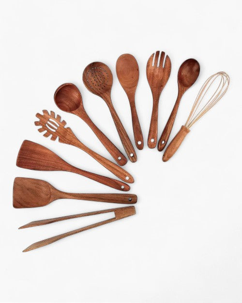 Tierra – Luxus Teak Holz Küchenset für nachhaltiges & elegantes Kochen