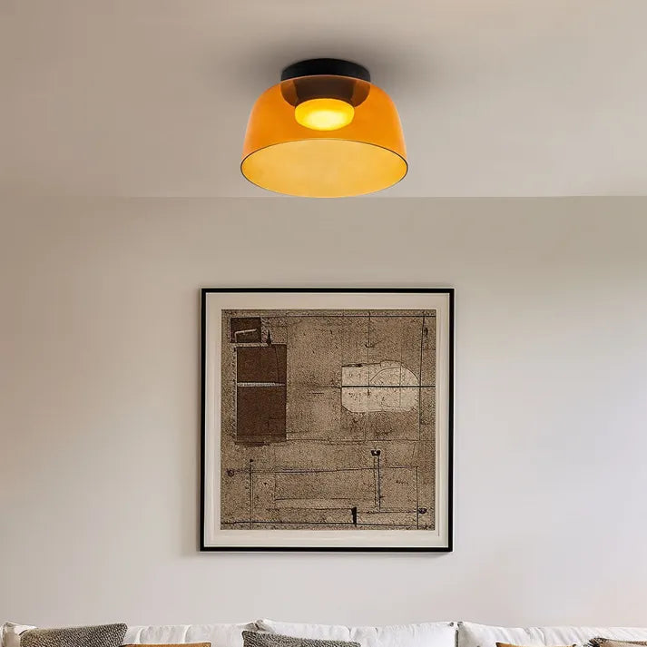 Garduru – Vintage-Inspirierte Glas-Deckenlampe für eine kühne, mittelalterliche Atmosphäre