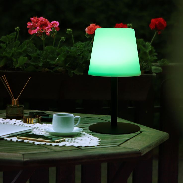 Royelux Minimalistische Moderne Tischlampe - Kabellos & Wasserdicht