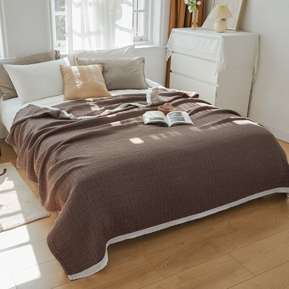 Deluxe Musselin Baumwolle Multi-Schicht Decke
