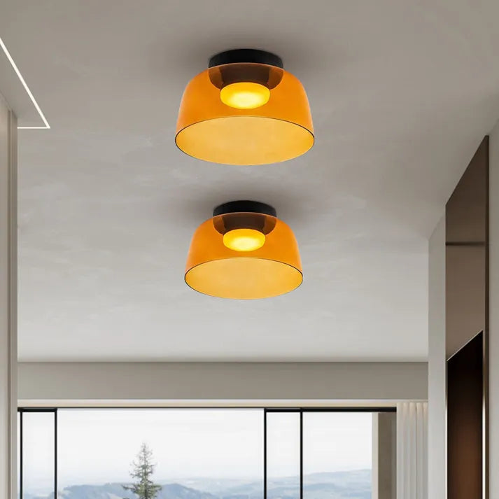 Garduru – Vintage-Inspirierte Glas-Deckenlampe für eine kühne, mittelalterliche Atmosphäre